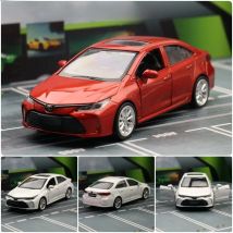 1/43 Toyota Corolla Hybrid Toy Car For Children Diecast Metal 1:43 Miniature Model Pull Back Educational Collection Gift Boys