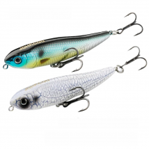 JOHNCOO Topwater Pencil 75mm 98mm Fishing Lure for Dog-X and Floating Bait for Bass Pike Walk The Dog High Quality Hard Lure