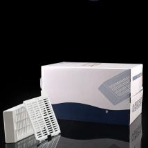 250Pcs/Box Lab POM Material Tissue Cartridge Embedding Slice Box White Dehydration Box Tissue Cassette