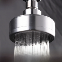 Ciencia Space Aluminum Round Water Saving Shower Head with Shower Filter Detachable Can Be Cleaned