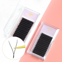 SONG LASHES  Y lashes 0.05 premade fans eyelash extensions  for salon  individual Y shape eyelash extensions  YY lashes cilios y