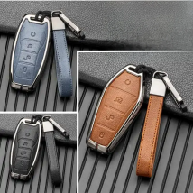 Key Case Cover for BYD Song Plus Atto 2 3 Han Tang KING Seal U Sealion 6 7 EV Dolphin Surf Remote Holder Keychain Accessories