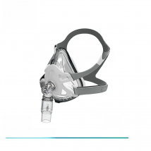 BMC CPAP Full Face Mask without Forehead Bipap APAP with Headgear Supplies for Sleep Apnea Anti Snoring Breathing Accessories
