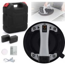 Elevador de ventosa de vacío eléctrico de 8 pulgadas, capacidad de carga de 200KG, elevador de vidrio de mano de alta resistencia, herramientas grandes para mover azulejos de granito