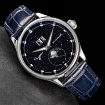 Sugess Mens Watch Limited Edition Moonphase 316L Stainless Steel Case Tianjin ST2528 Movement Luxury Gemstone Stars Dial Gift V3