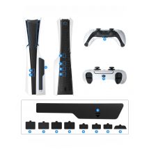 For PS5/Slim/pro ultra-thin anti-static/water/ fuzz console dust screen high heat resistance silicone game console accessories
