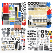 MOC Technical Compatible with Building Blocks Bricks Pin Liftarm Studless Beam Axle Connector Panel Gear Car Mindstorms Toys