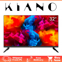 Televisor LED Kiano SlimTV 32 HD Ready HDMI USB PVR grabador imagen HD
