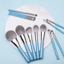 MyDestiny Blue Iris 13pcs Makeup Brush Set&Kit Super Soft Fiber High Quality Face&Eye Foundation Eyeshadow Powder Brush