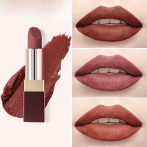 CHARMACY Matte Durable Easy To Wear Lipstick Natural Matte Red Velvet Lip Stick Lip Coloring Makeup Women Beauty Cosmetics