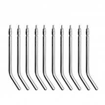 10pcs 3 Way Dental Air Water Spray Syringe Nozzles Tips Stainless Steel Dental Syringe Spray Tips Nozzles For Teeth Whitening