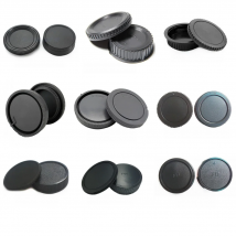 10pcs/lot camera Body cap + Rear Lens Cap for Canon nikon Sony NEX for Pentax Olympus Micro M4/3 Panasonic M42 FD Camera Mount
