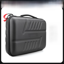 Vamson Large Waterproof Carrying Case PU for Gopro Hero 12/11/10/9/8/7 for DJI OSMO Action Camera for insta360 x3/x2 Hard Shell