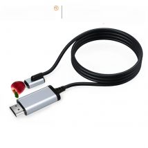 AIRSKY Lightning to HDMI PD Cable for Apple Iphone Ipad Huawei Type C TV Projectors Monitors Screen Rotation Game Live Streaming