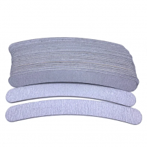 10 Pcs Wooden Nail File 180/240 Curved Professional Grey Sanding Strong Thick Kit Ongle En Gel Manicure Care Ferramentas Shine
