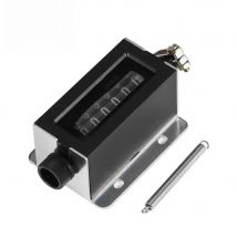 D94-S 0-999999 Counter 6 Digit Resettable Mechanical Pulling Count Counter + Spring / Color Random
