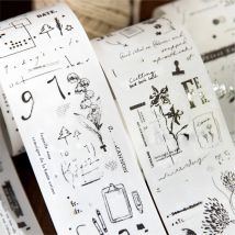 1pcs/1lot Decorative Adhesive tapes Plant Notes Diary masking tapes Junk Journal Scrapbooking stikcers Paper Japanese