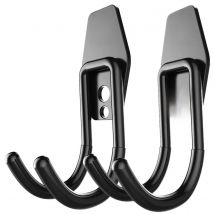 Garage Storage Utility Hooks,Garage Garden Tool Organizer,Hanging Utility Wall Mount Hooks,Heavy Duty Tool Storage Organizer