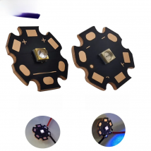 UVC LED 250nm 260nm 280nm 310nm UV 0.1W 1W 2W 3838 DC5-7V  Ultra Violet Lamp light-emitting diode with Copper PCB 1PCS
