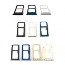 SIM Card Chip Tray For Huawei P20 P30 P40 Lite New Phone Micro SD SIM Card Slot Holder Adapter Replace Repair Parts With Pin