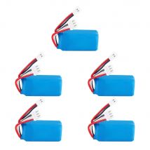 1-5pcs 2S 7.4V 400mah Lipo Battery For RC DM007 Airplane Quadcopter Drone Helicopter Toy Spare Parts Battery