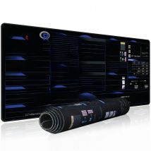 EXCO R Programming Mouse Pad Large Shortcuts Cheat Sheet Keyboard Mousepad Desk Mat for Statistical Analysis Data Visualization