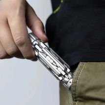 VMAN S1 EDC Multi-Function Screwdriver Set with Magnetic Torx Phillips Hex Drill Bit Portable Repair Tool for Outdoor Home