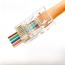 xintylink rj45 connector cat6 cat5e 50U/6U ethernet cable plug utp 8P8C ends cat 6 network lan jack cat5 internet switch