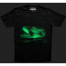 Ufo T-Shirt Glow In The Dark, Area 51 T-Shirt,Spaceship Glow In The Dark Newest Men'S Funny Summer Clothing T Shirts