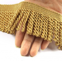 5yard/Lot Silk Tassel Fringe Trim Lace Ribbon Lace Trim Embroidery Lace Fabric Sewing Garment Shoes Bag Tassels for Jewelry Diy