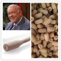 Lavalier Microphone Foam Windscreen Beige color 2mm inner diameter & 12mm inner length ,10 pcs /lot, Singapore Post