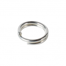 Solid 925 Sterling Silver Rings Double Loops, Split Jump Rings Jewelry DIY Components