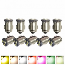 10pcs BA7s LED T7 20MA LLB281 GLB281 Car Interior Dashboard Gauge Warning Switch Lamp Auto Speedometer 3898 16037DC 12V