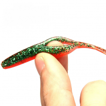 Supercontinent HP MiNNOW small soft squid tail fish 75mm road soft bait 1.8g 15pcs
