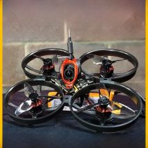 Happymodel Mobula8 Drone/Frame KIT 1-2S 85mm Micro FPV Whoop Quadcopter Drone 2.4G ELRS Receiver X12 AIO Brushless Motor New
