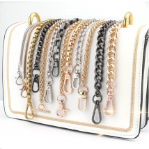 Bag Chain Single Buy Chain Accessories Single Shoulder Strap Bag Chain Messenger Belt Replacement Female Metal Bag Strap Gold