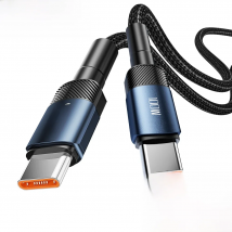 Toocki 100W Type C to Type C Cable PD Fast Charging Charger Cord Data Wire For MacBook Xiaomi Samsung USB C to USB C Cable 3M