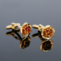 Cufflinks for Men and Women TOMYE XK21S029 High Quality Fashion Golden Buttons Formal Business Dress Shirts Cuff Links Gifts