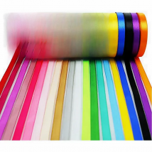 10 Yards/lot Satin Ribbons DIY Artificial Silk Roses Crafts Supplies Sewing Accessories for Wedding Handmade Bows Gift Wrapping