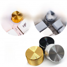 Metal Knob for TM680,LK67,RK M75,Q2.Q5 Wired/Wireless Mechanical Keyboard Kit,Upgrade Accessories,Diameter 20mm,Axis 6mm