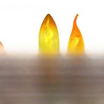 E14 LED Flame Light Bulbs 4 Modes Party LED Flame Effect Light Simulation Fire Lights Bulb Garden Decor Flickering Lamp