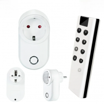 433Mhz Wireless Remote Control Switch Smart Socket EU French Plug 220V 16A Electrical Outlet And Universal Switches For Lamp