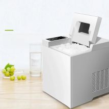 Ice Maker Countertop , 26.5 lbs/24H, 24 Cubes In 6 Mins,Self-Cleaning, Portable Ice Maker With Handle For Home