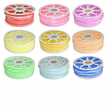 6mm Separate Silicone Neon Strip 50/100M Rolls 120Leds S-Bendable Newly Flexible Led Tape For LED DIY Neon Sign Waterproof  IP67