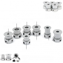 MEGA 5PCS 3D Printer Parts GT2 Timing Pulley 16 20 Tooth 2GT Bore 5mm 8mm Synchronous Wheel Gear