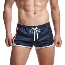 AIMPACT Mens Running Shorts Breathing Workout Gym Booty Short Shorts Sexy
