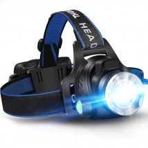 Powerful LED Headlamp 18650 DC Rechargeable Headlight Zoomable Head Lamp Waterproof Head Light High Lumens Head Flashlight