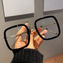 Square Computer Clear Glasses Frame 2025 New Trend Oversized Fashion Eyeglasses Frames Anti Blue Light Blocking Glasses Eyewear