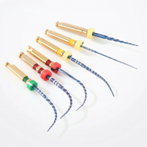 AZDENT Dental Heat Thermal Activated Endo File Forming File Open-End Nickel Titanium Engine Use Root Canal Instrument 25mm