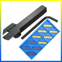 MGEHR1010-1.5 MGEHR1212-2 MGEHR 1010 2 1pcs holder and 10pcs blades MGMN150 MGMN200 grooving inserts, 10mm diameter external gro
